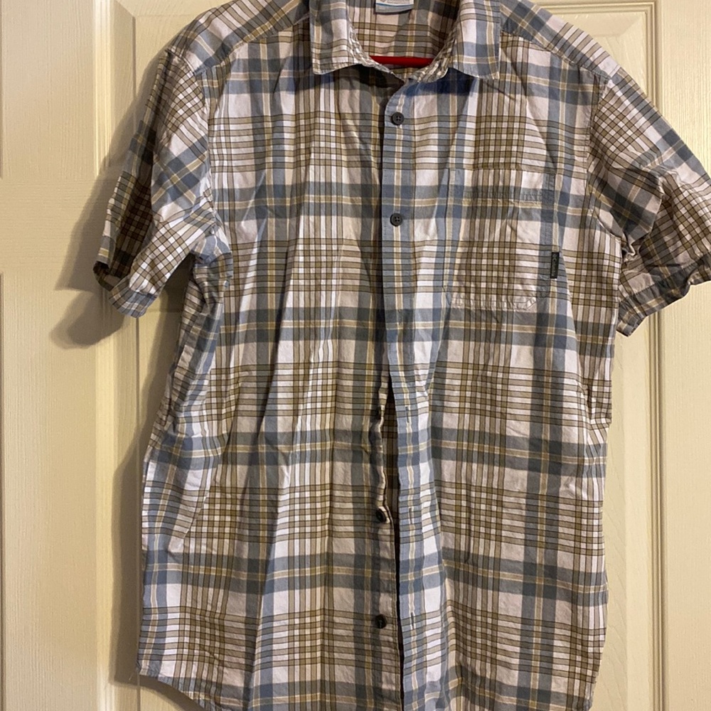 COLUMBIA SHORT SLEEVE SHIRT (Large)